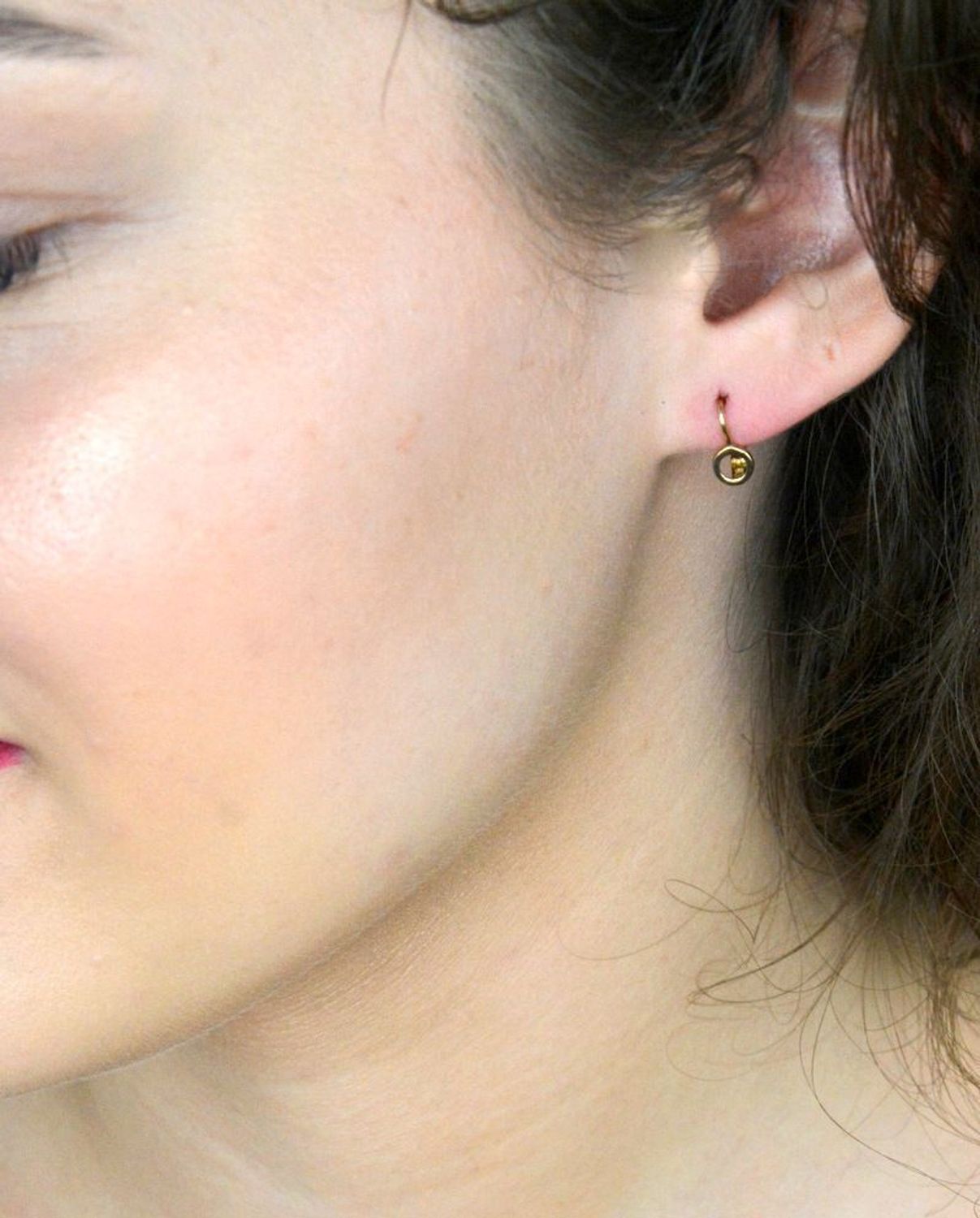 Kolczyki złote zapięcie ang. kółeczko otwarte pr 333, KL 6608 333.jpg